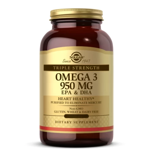 Solgar - Potrójna siła Omega-3 950 EPA/DHA - 50 kapsułek